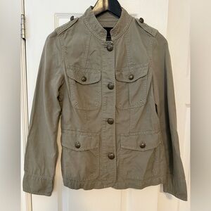 Banana Republic Green Khaki Utility Jacket
